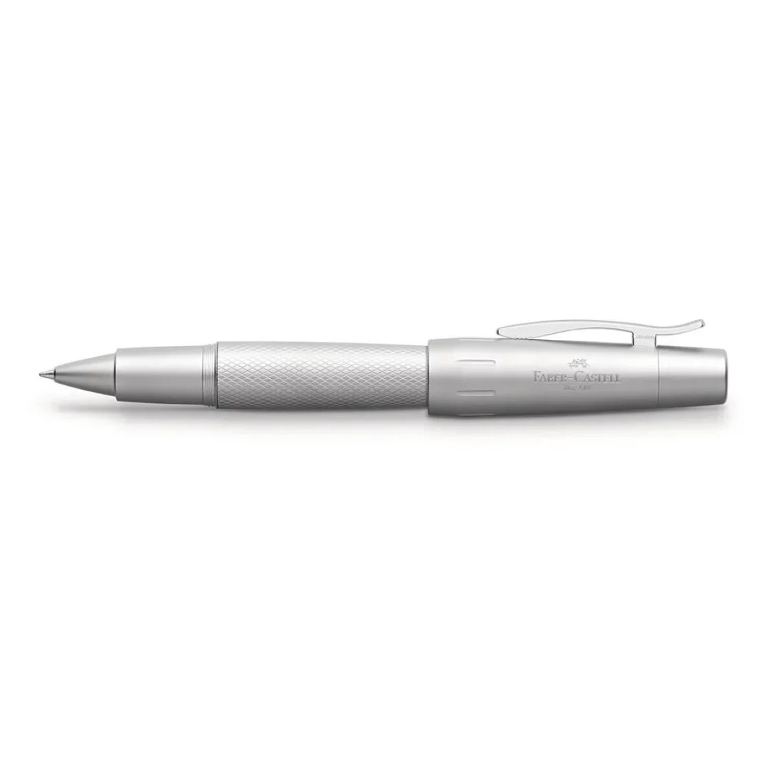 E-motion Pure Silver rollerball * Faber-Castell