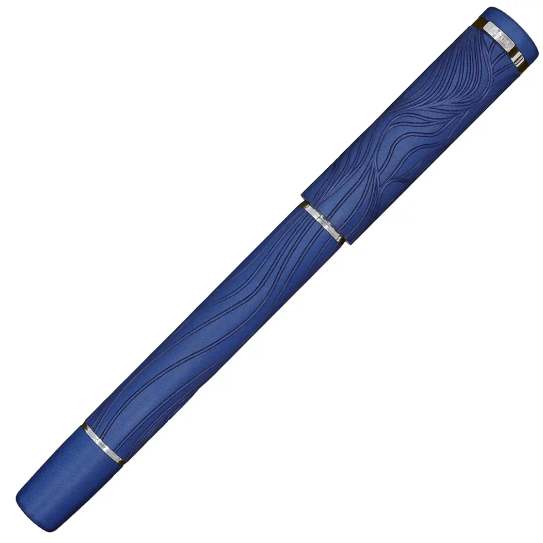 Ebonite Eternal Flow, Blue Wave Fountain Pen * Sailor B