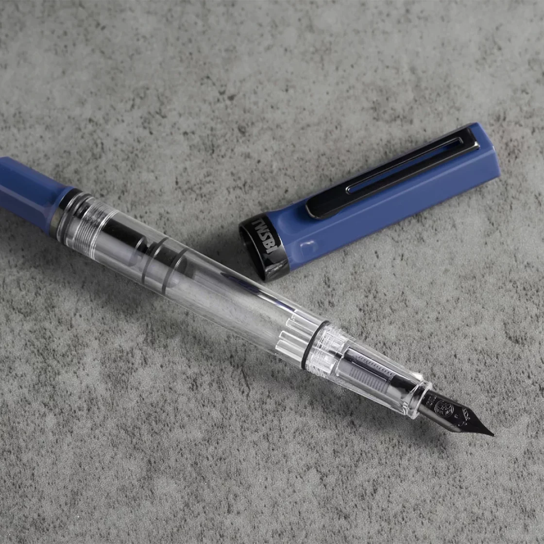ECO Fountain Pen Slate Blue Onyx * TWSBI F