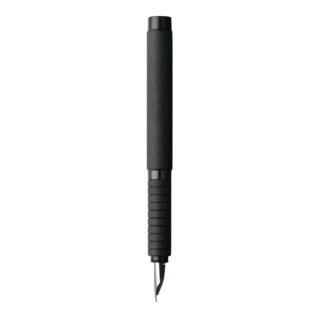 Essentio Aluminium Black Fountain Pen * Faber Castell M