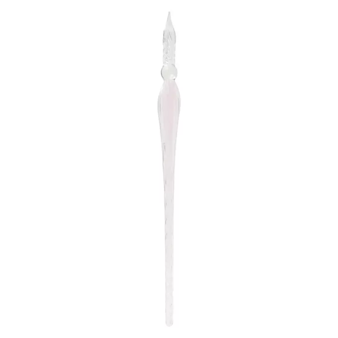 HG16. Glass Pen Twisted Pink * J. Herbin