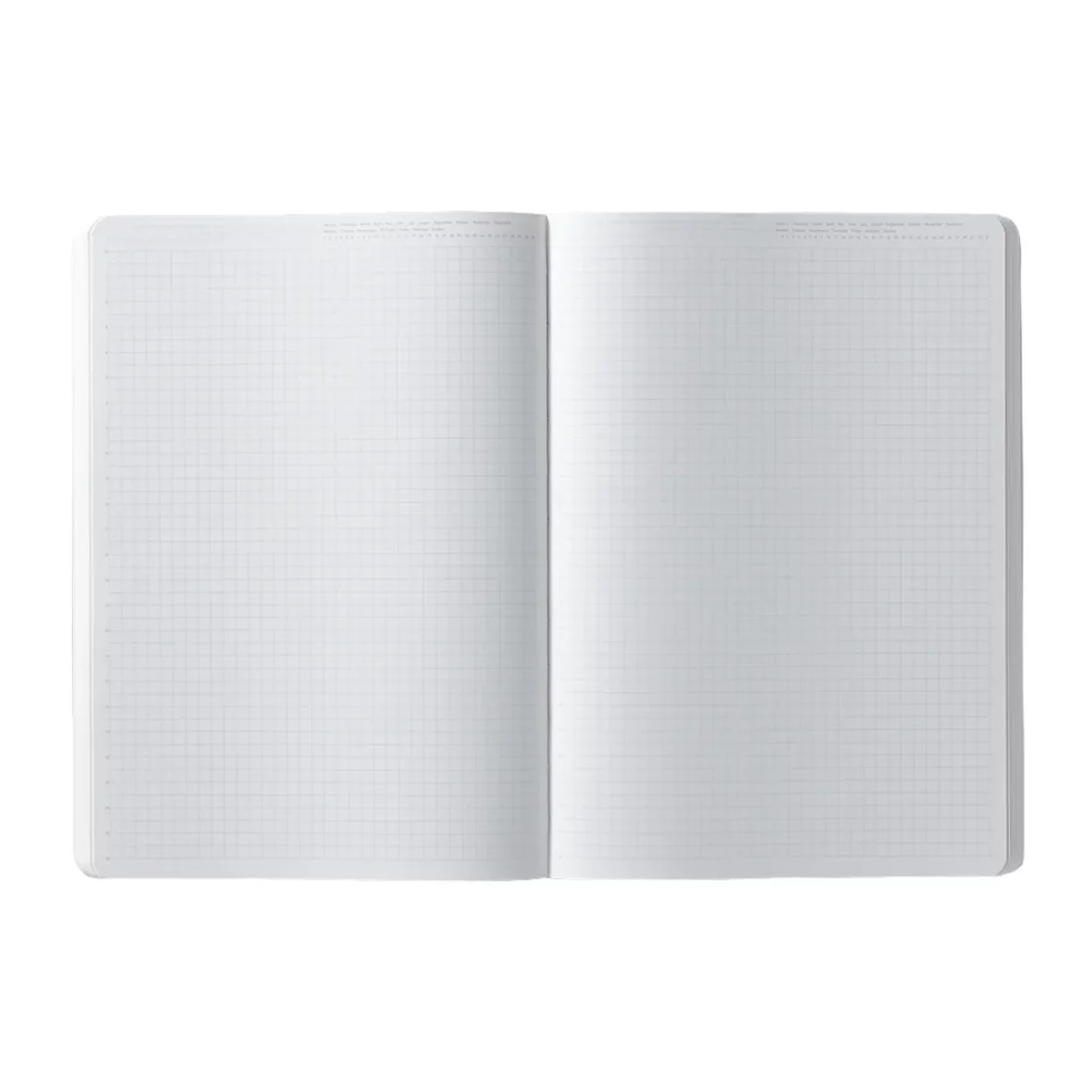 grid A5 * 365 Days Notitieboek Grid Black * Stàlogy Editor's Series