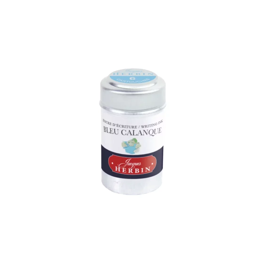 Herbin Bleu Calanque cartridges