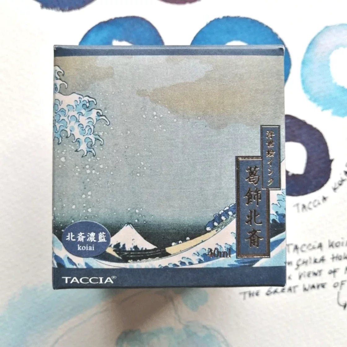 Hokusai Koiai Taccia Ukiyo-e ink * Taccia
