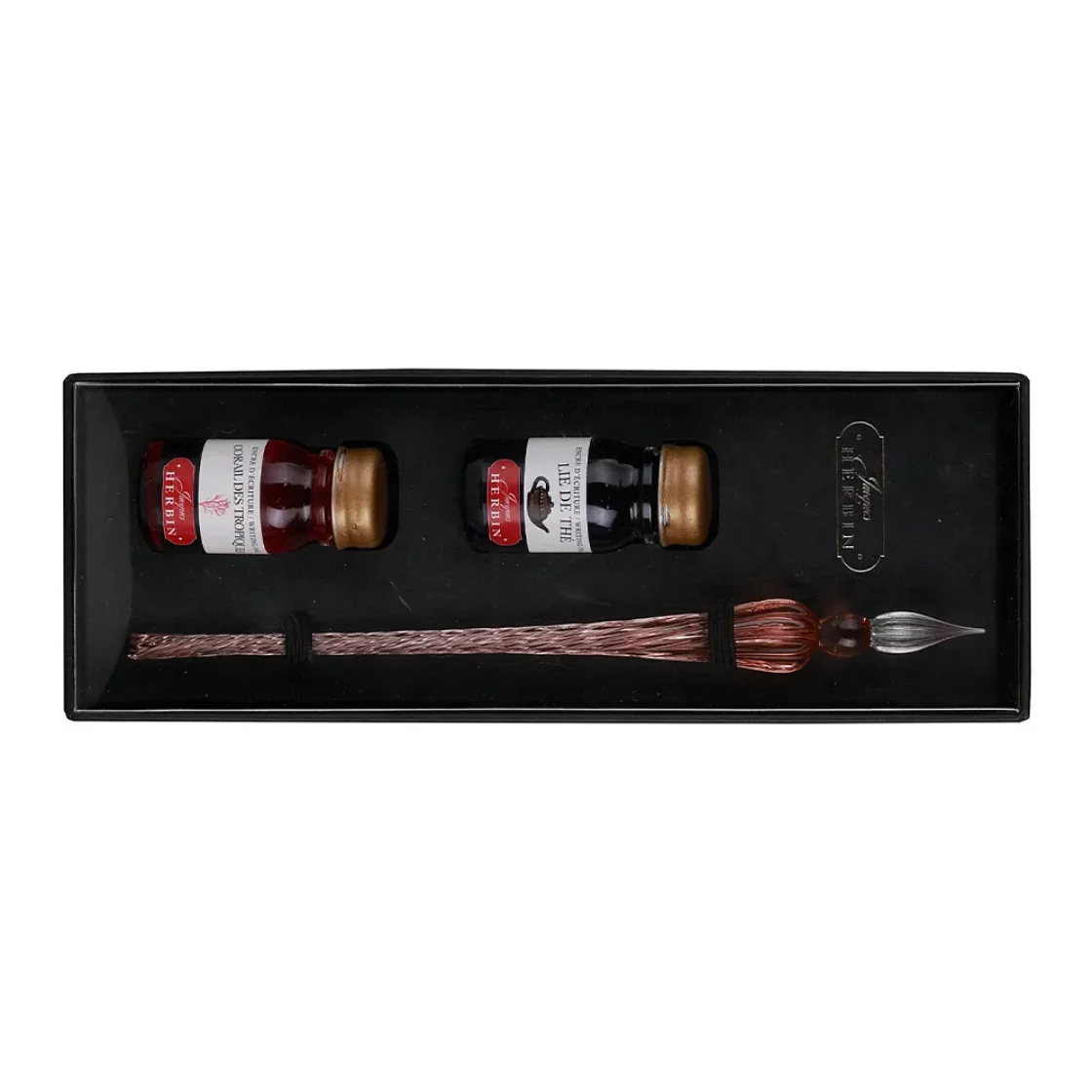 HG20. Inkset With Glasspen, Corail Des Tropiques * J. Herbin