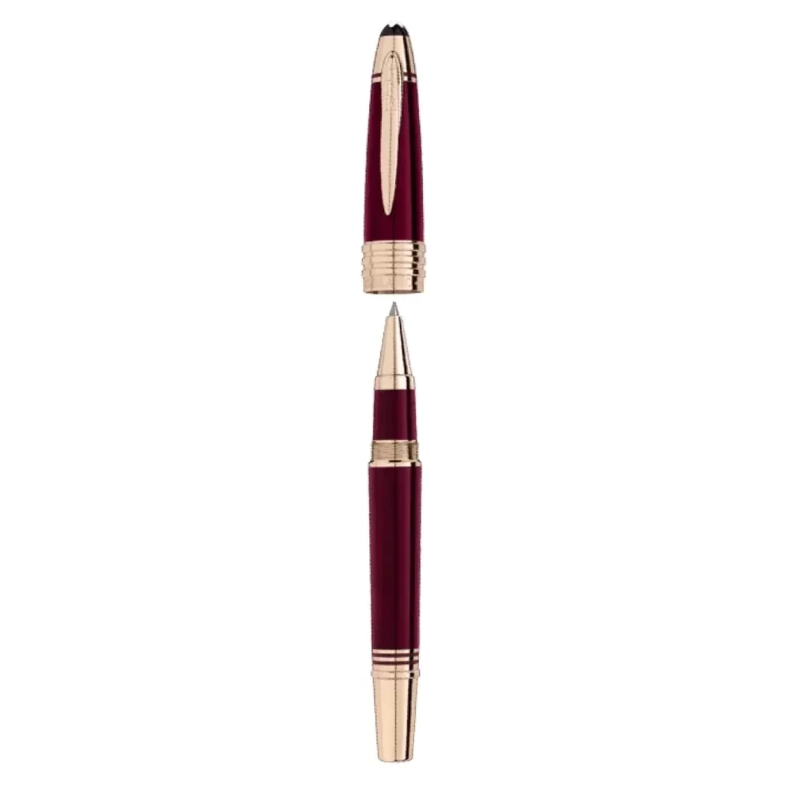 John F. Kennedy Special Edition Burgundy Rollerball 118082 * Montblanc