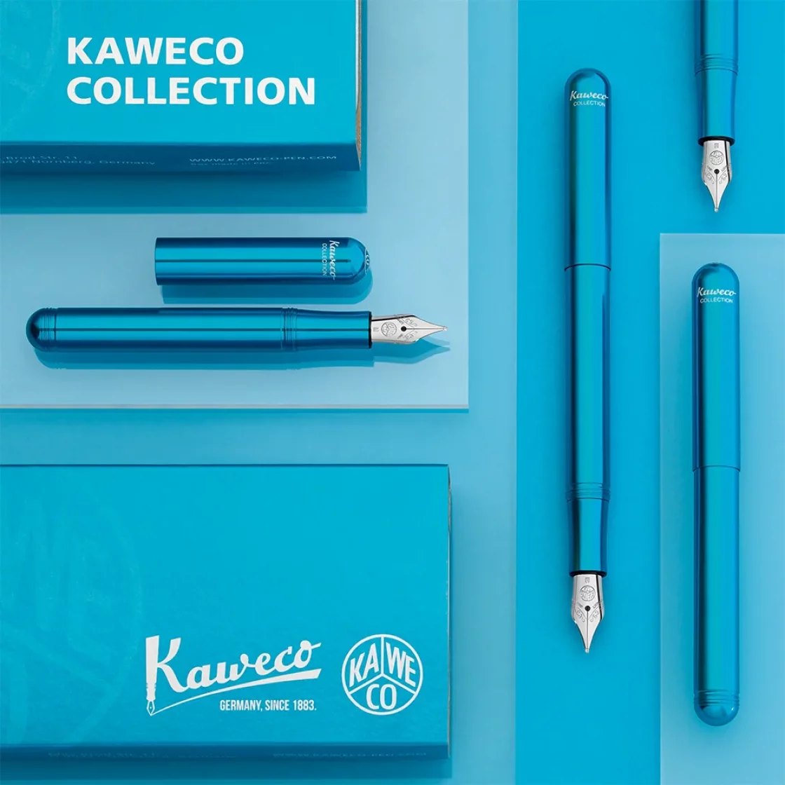 Liliput Blue Fountain Pen * Kaweco Collection