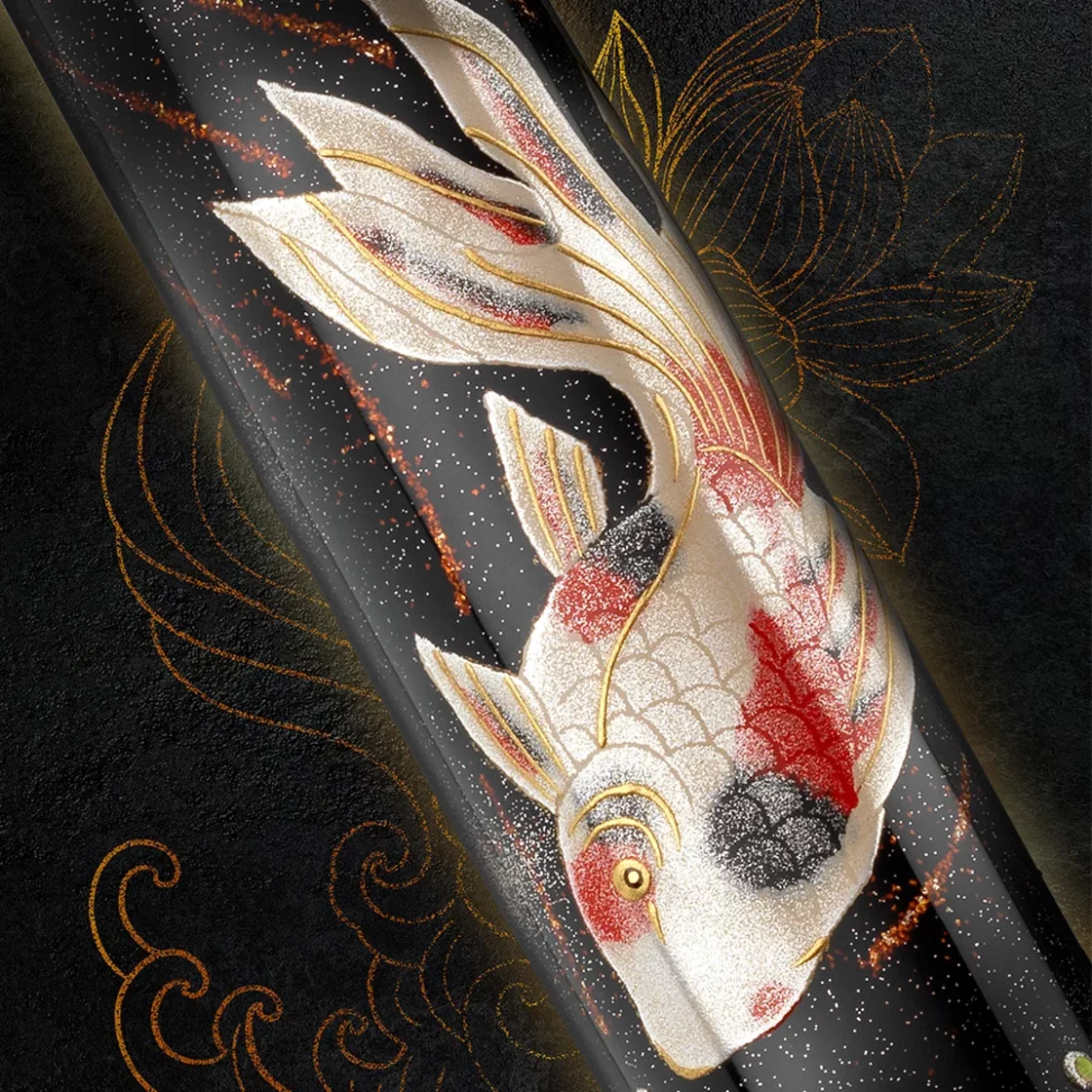 Maki-e Goldfish Souverän M1000 fountain pen * Pelikan