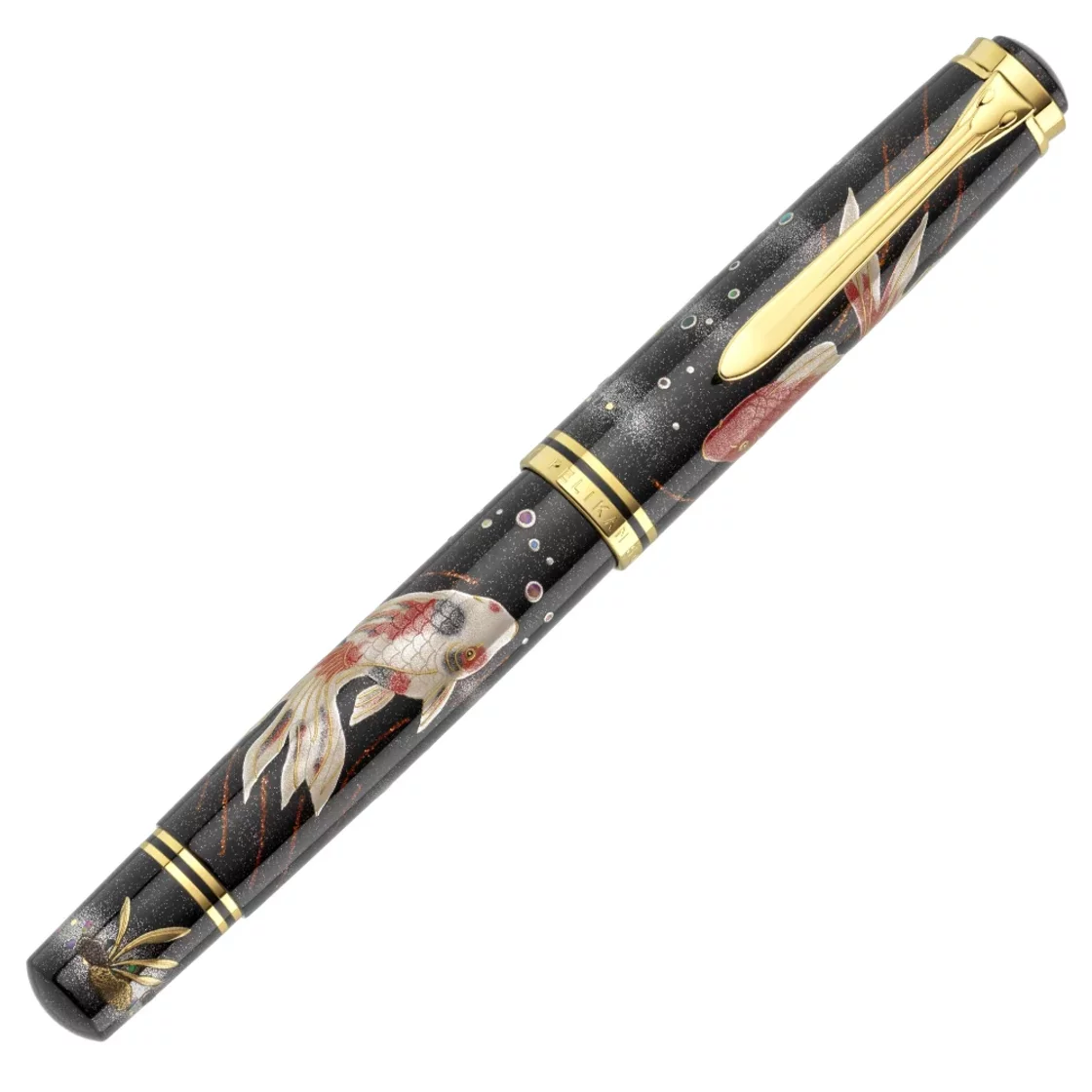 Maki-e Goldfish Souverän M1000 fountain pen * Pelikan