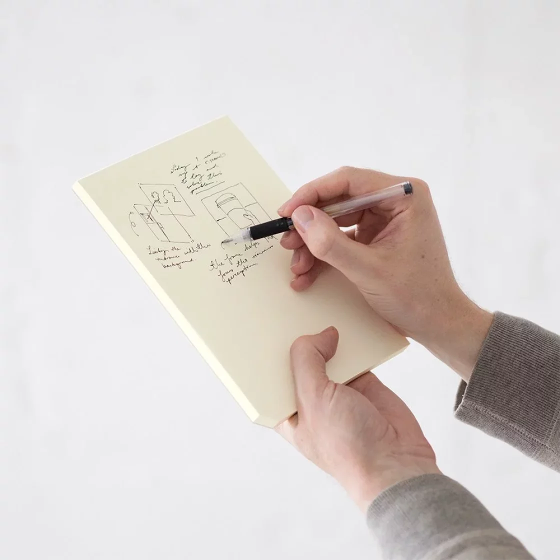 MD A5 writing pad plain * Midori