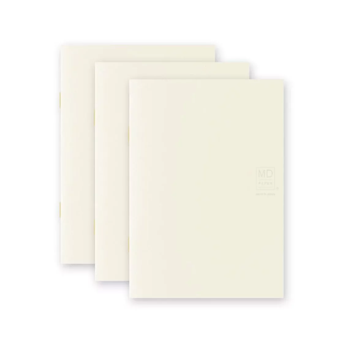 MD Light A6, tri-pack notebooks, plain * Midori