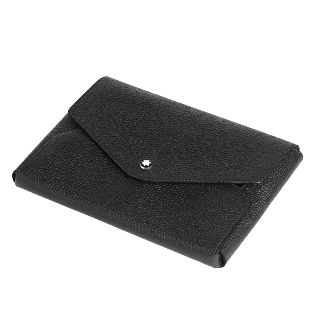 Montblanc Black Envelope 10-Pen Pouch, Grained Leather  * 223337