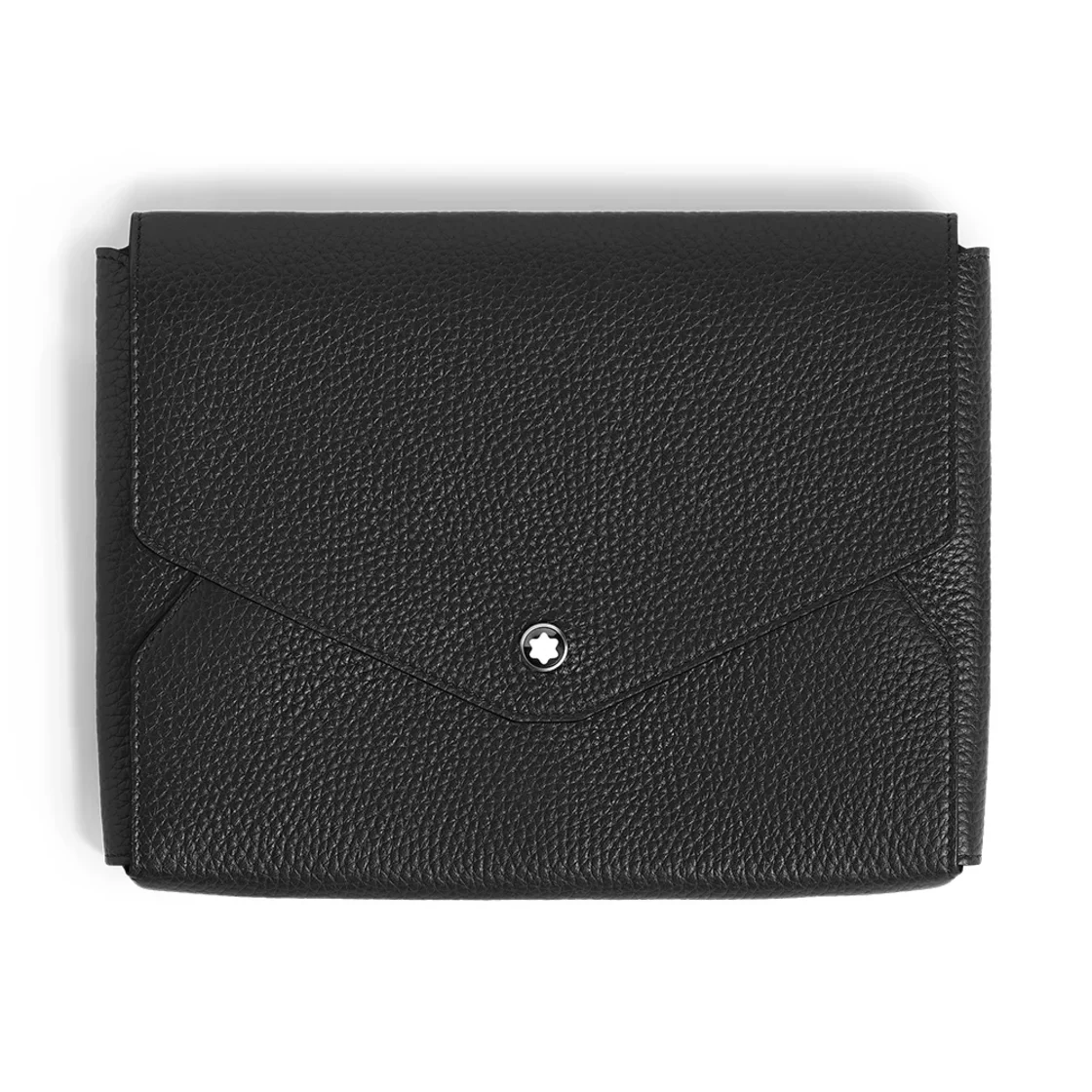 Montblanc Black Envelope 10-Pen Pouch, Grained Leather  * 223337
