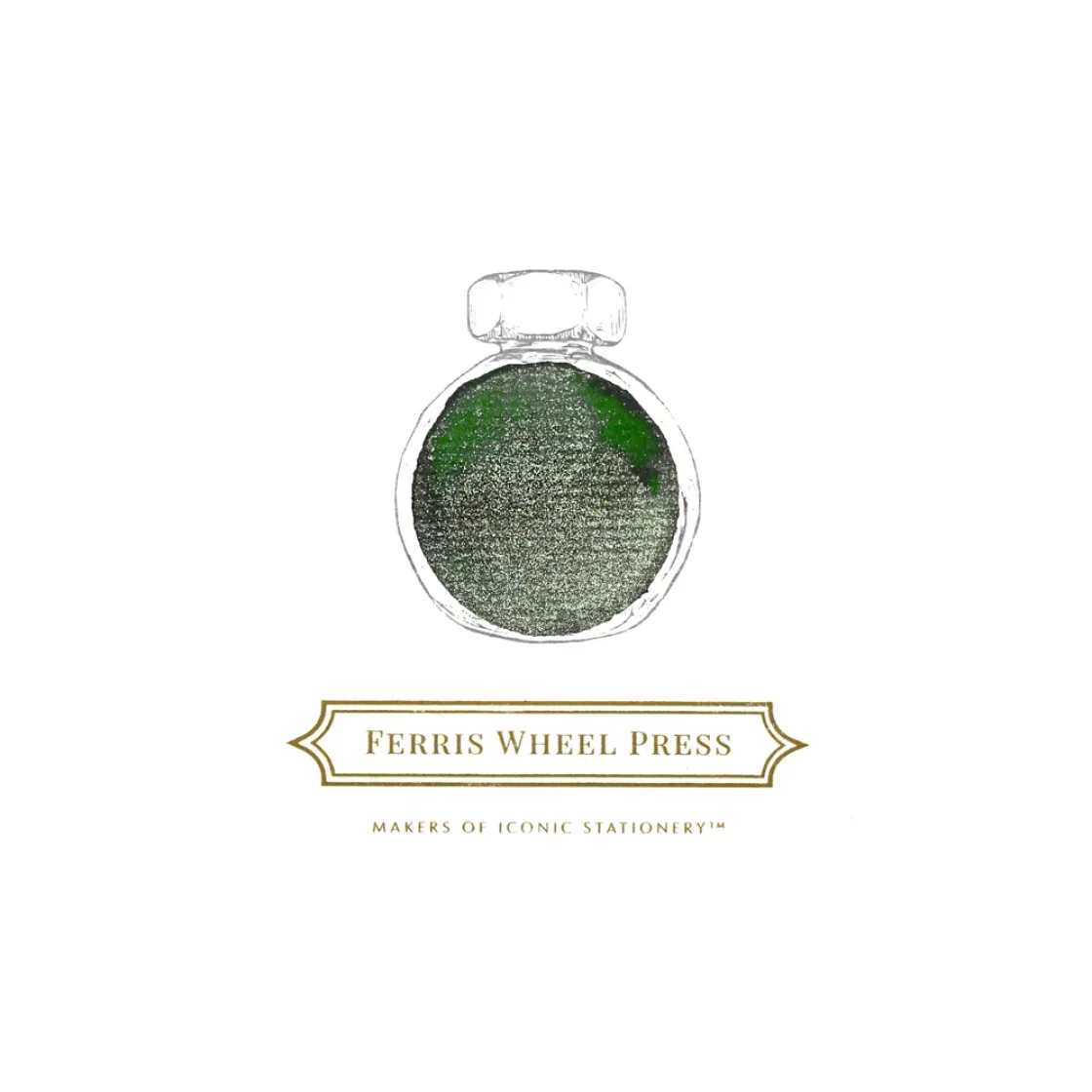 Moonlit Jade, 38ml ink, Lunar new year edition * Ferris Wheel Press