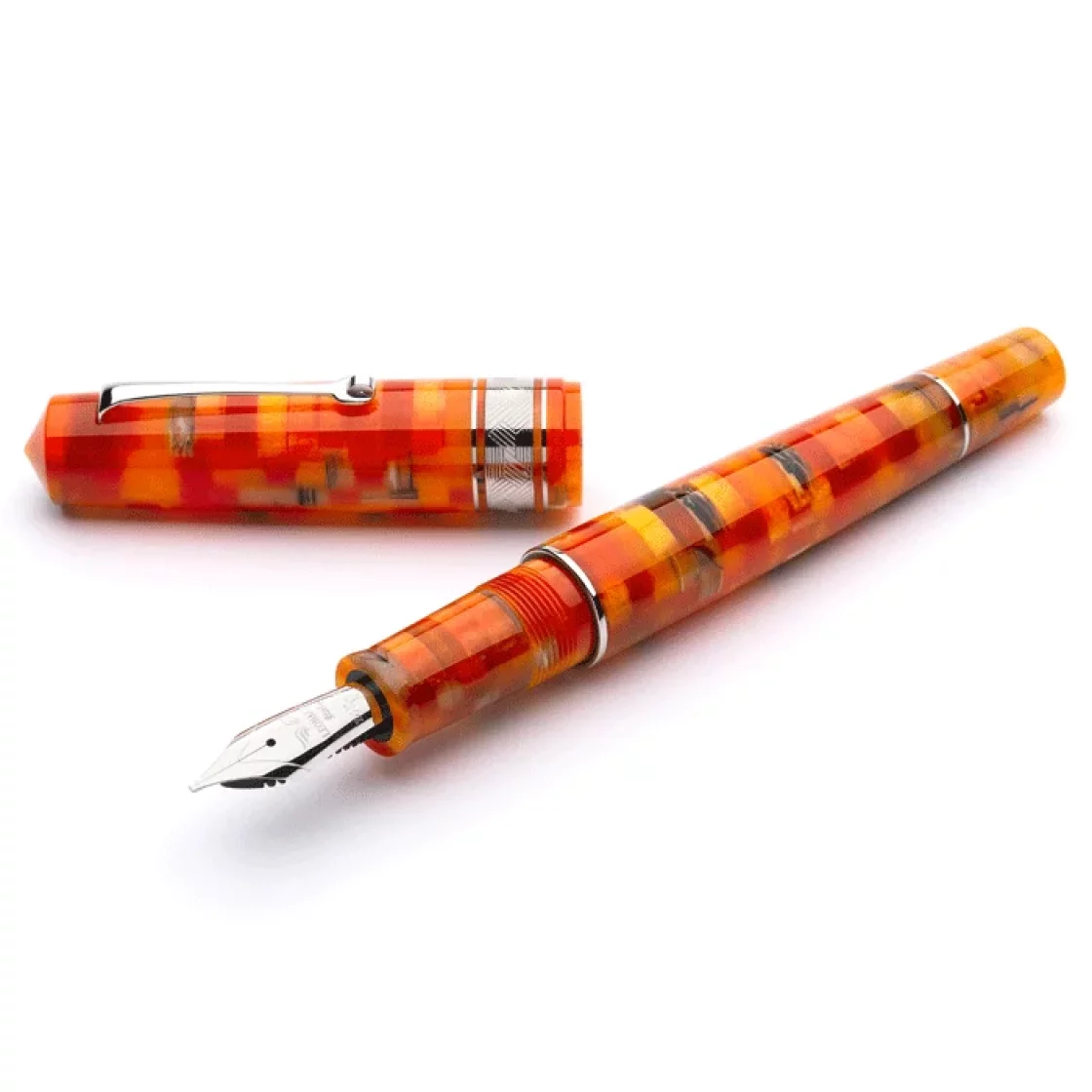 MZG Mosaico Mango PT fountain pen * Leonardo EF