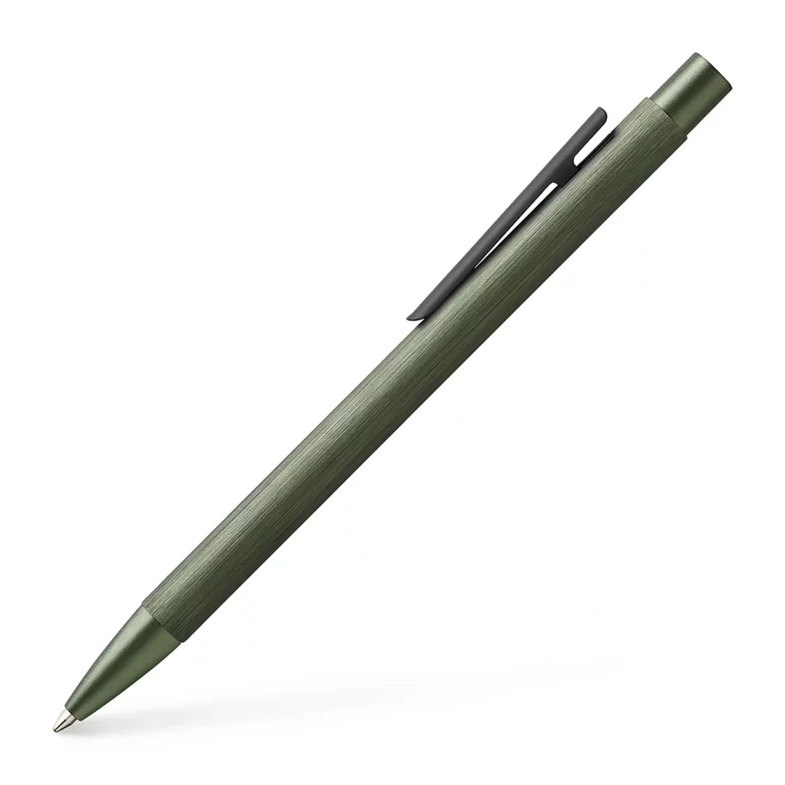 Neo Slim Aluminium Olive Green Ballpoint Pen * Faber Castell
