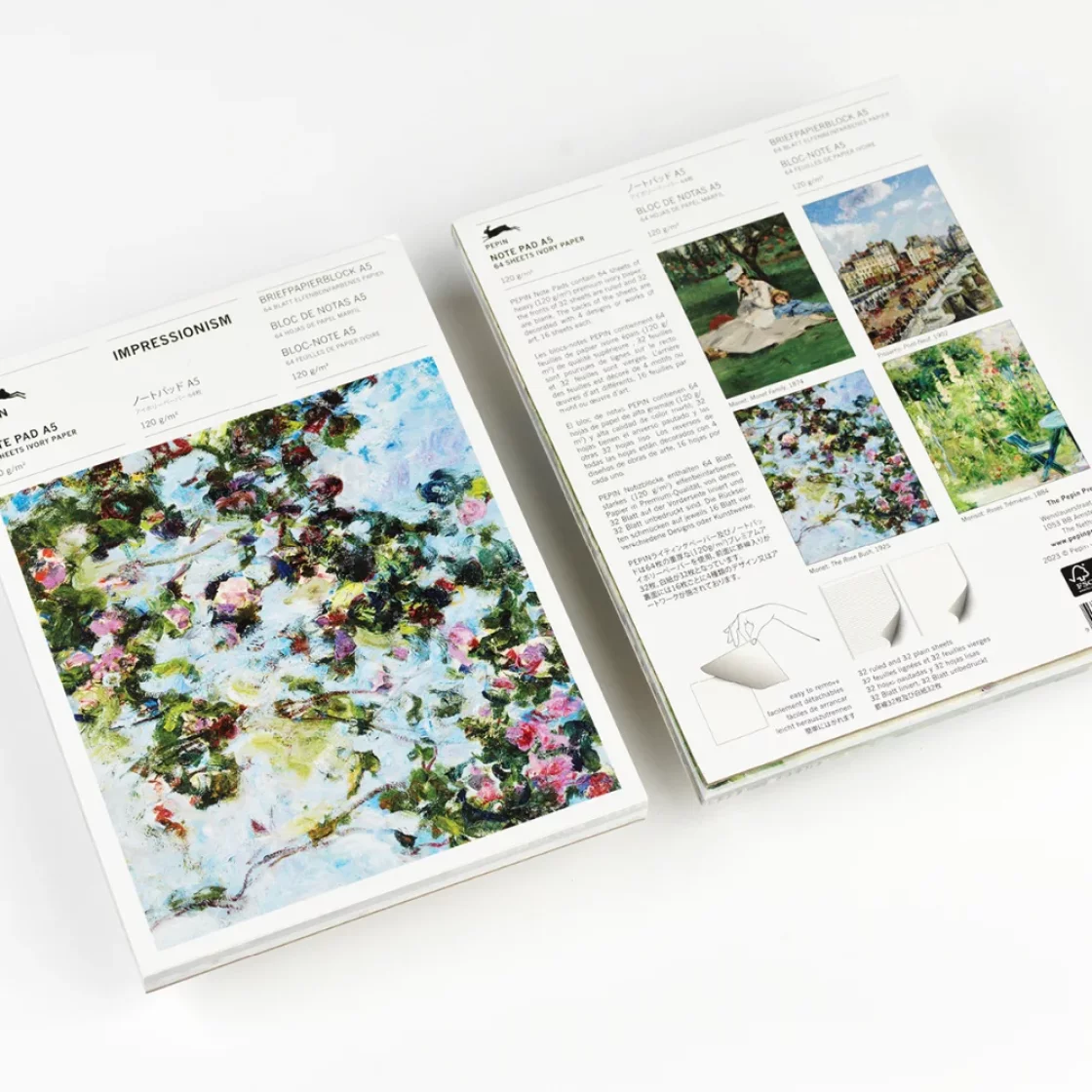 NP00 Impressionism * A5 notepad * Pepin Press