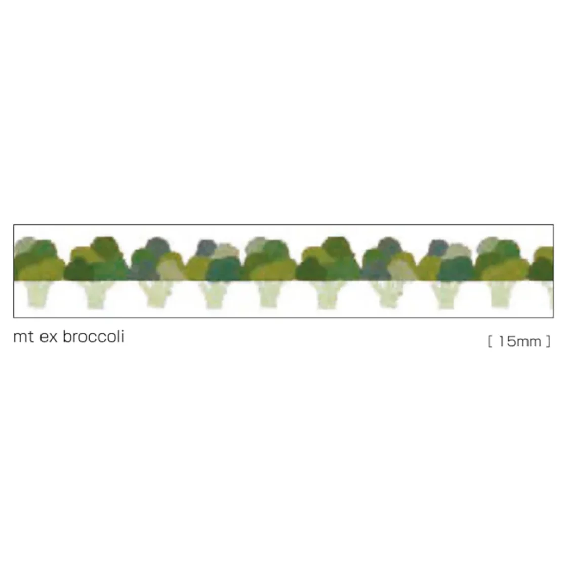 P189 * Broccoli * MT masking tape