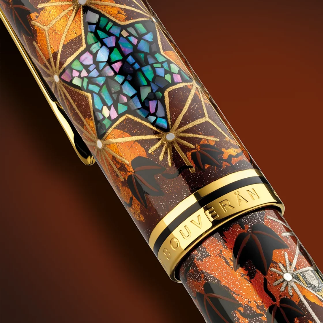 Pelikan Maki-e Ivy and Komon