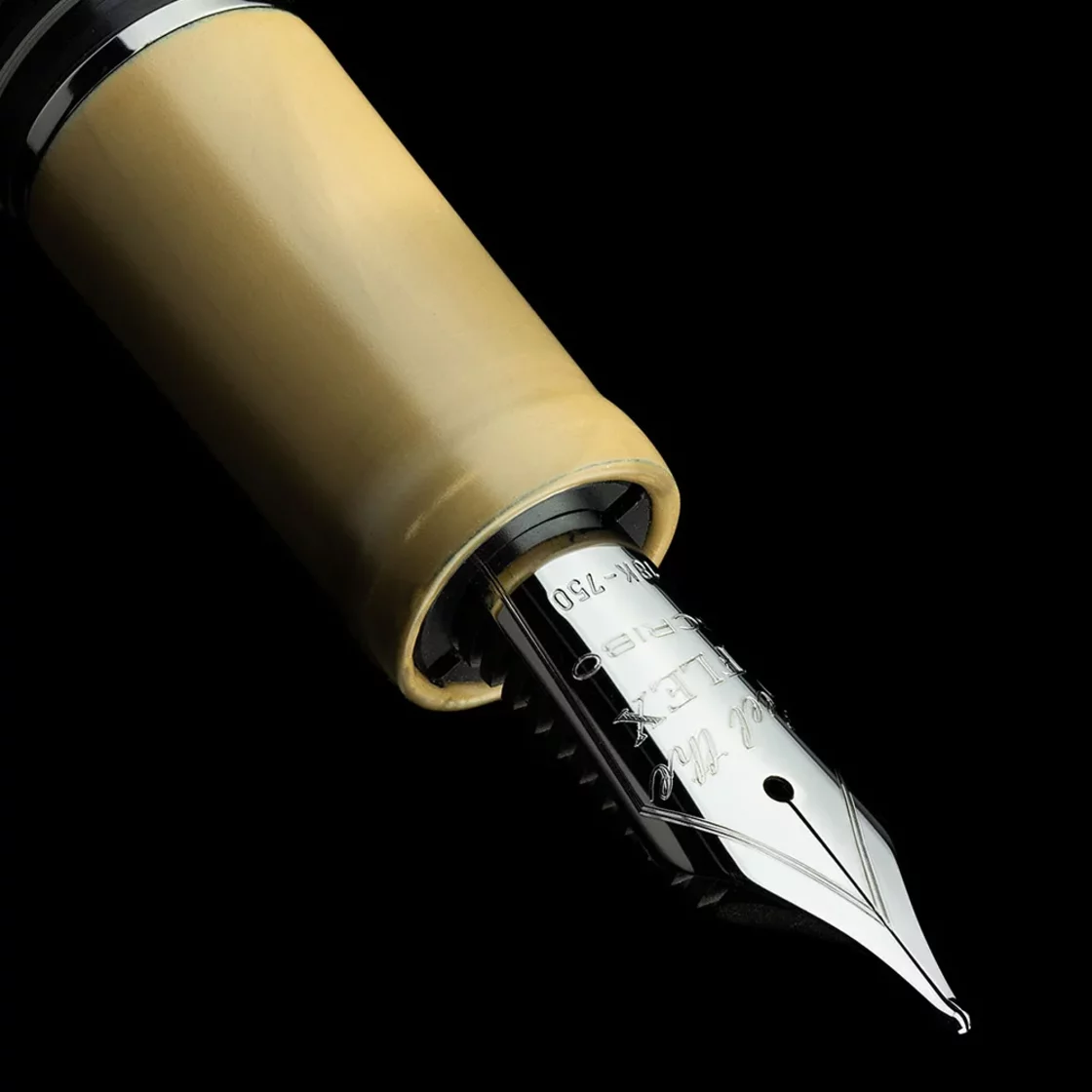 PIUMA Hane Murakumo Fountain Pen Rut Trim * Scribo M