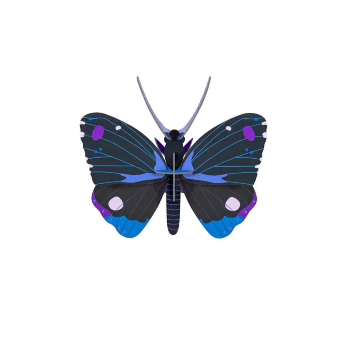 R32. Blue Diadem Butterfly Wall Art * Studio ROOF