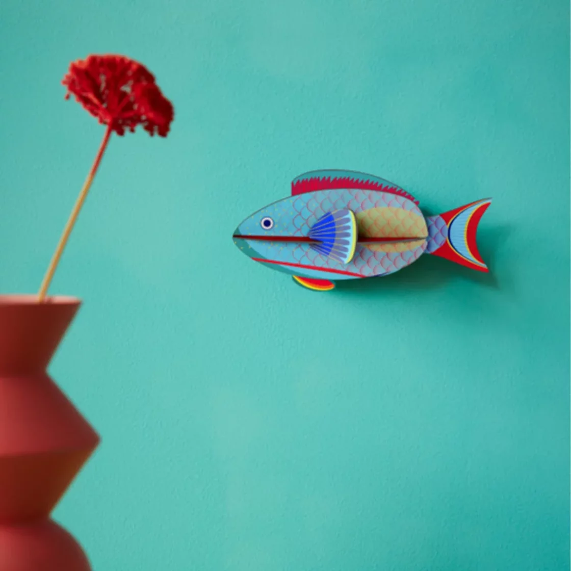 R35. Parrotfish Wall Art * Studio ROOF