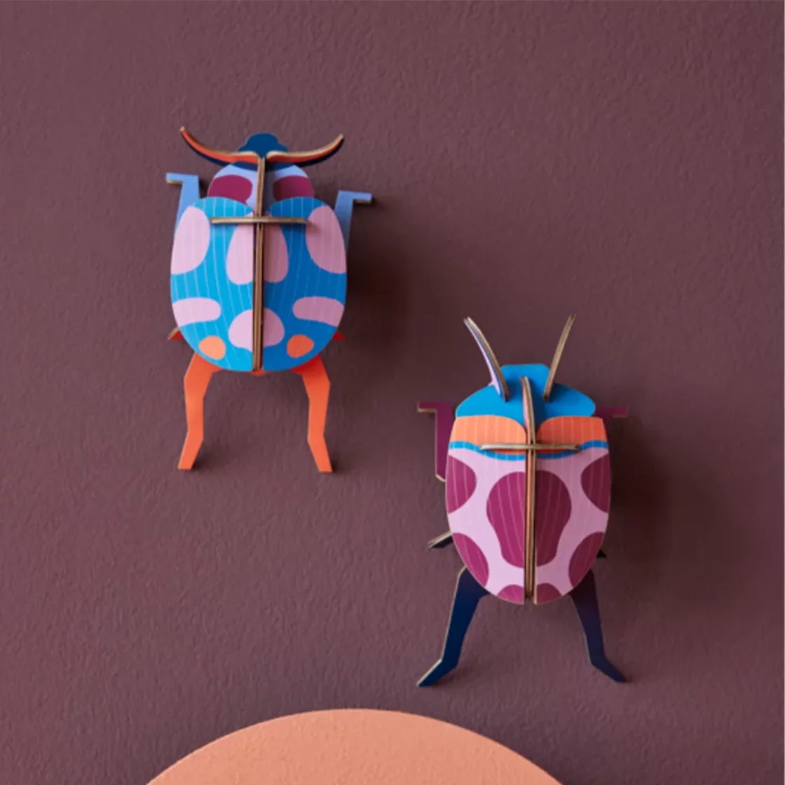 R37. Coccinelle Couple Wall Art * Studio ROOF
