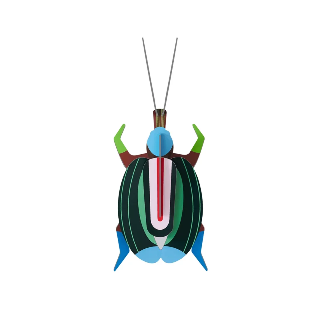 R50. Green Fig Beetle Wall Art * Studio ROOF