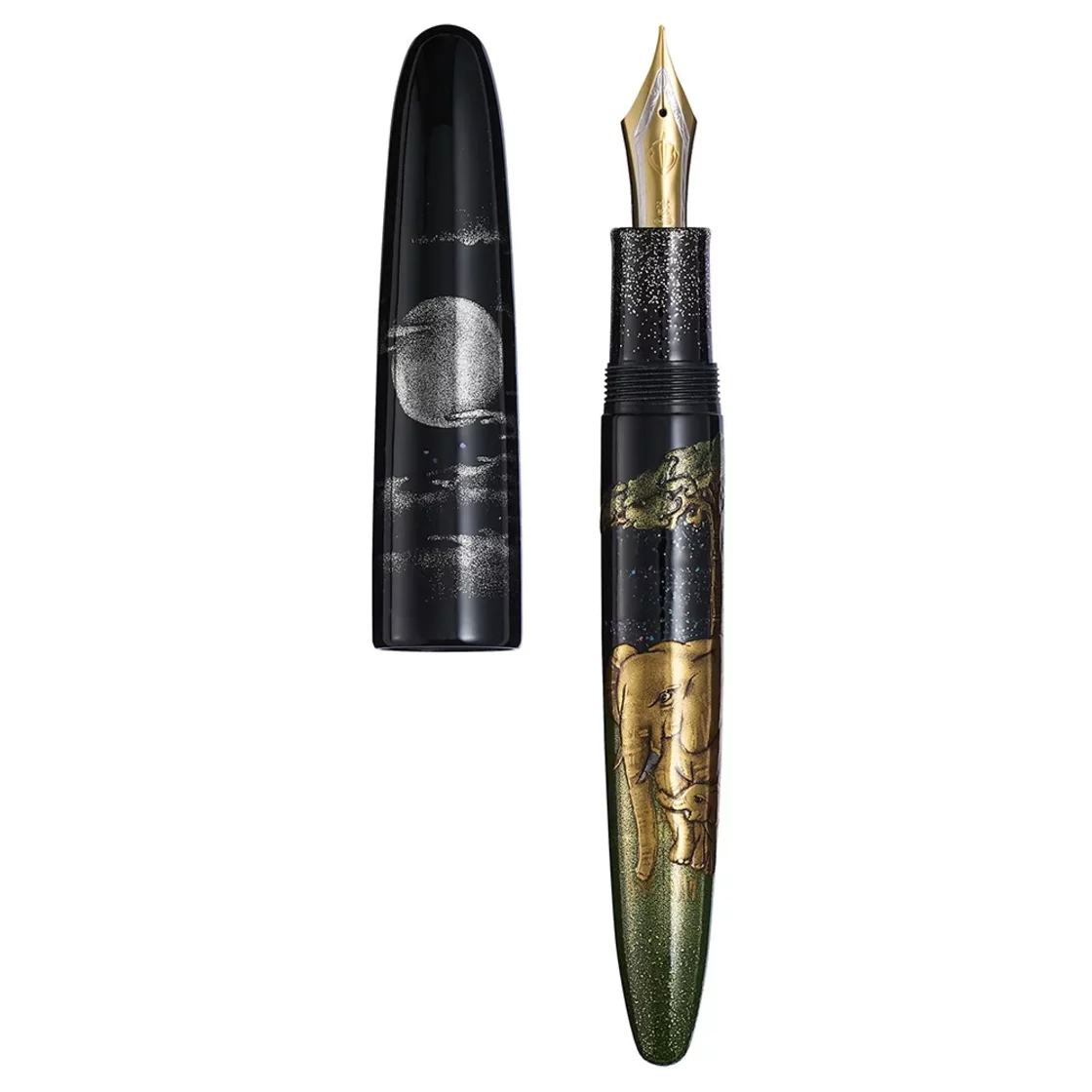 Sailor Zou to Gekkou, Elephant in Moonlight, Limited Edition Fountain Pen