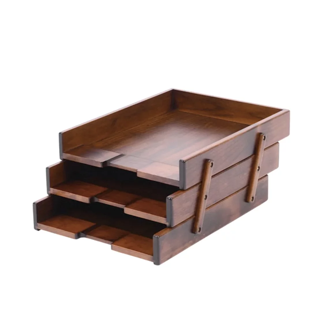 SC123 Triple-decker Letter Tray * Toyooka Craft
