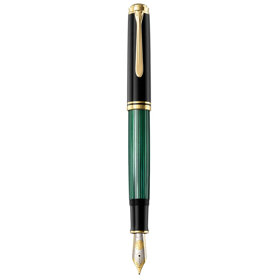 Souverän M1000 green-black fountain pen * Pelikan