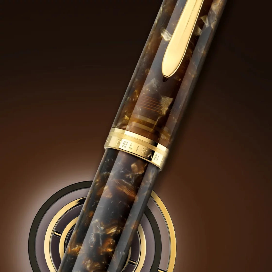 Souverän M1000 Renaissance Brown fountain pen * Pelikan