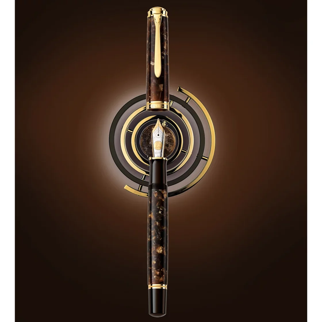 Souverän M1000 Renaissance Brown fountain pen * Pelikan