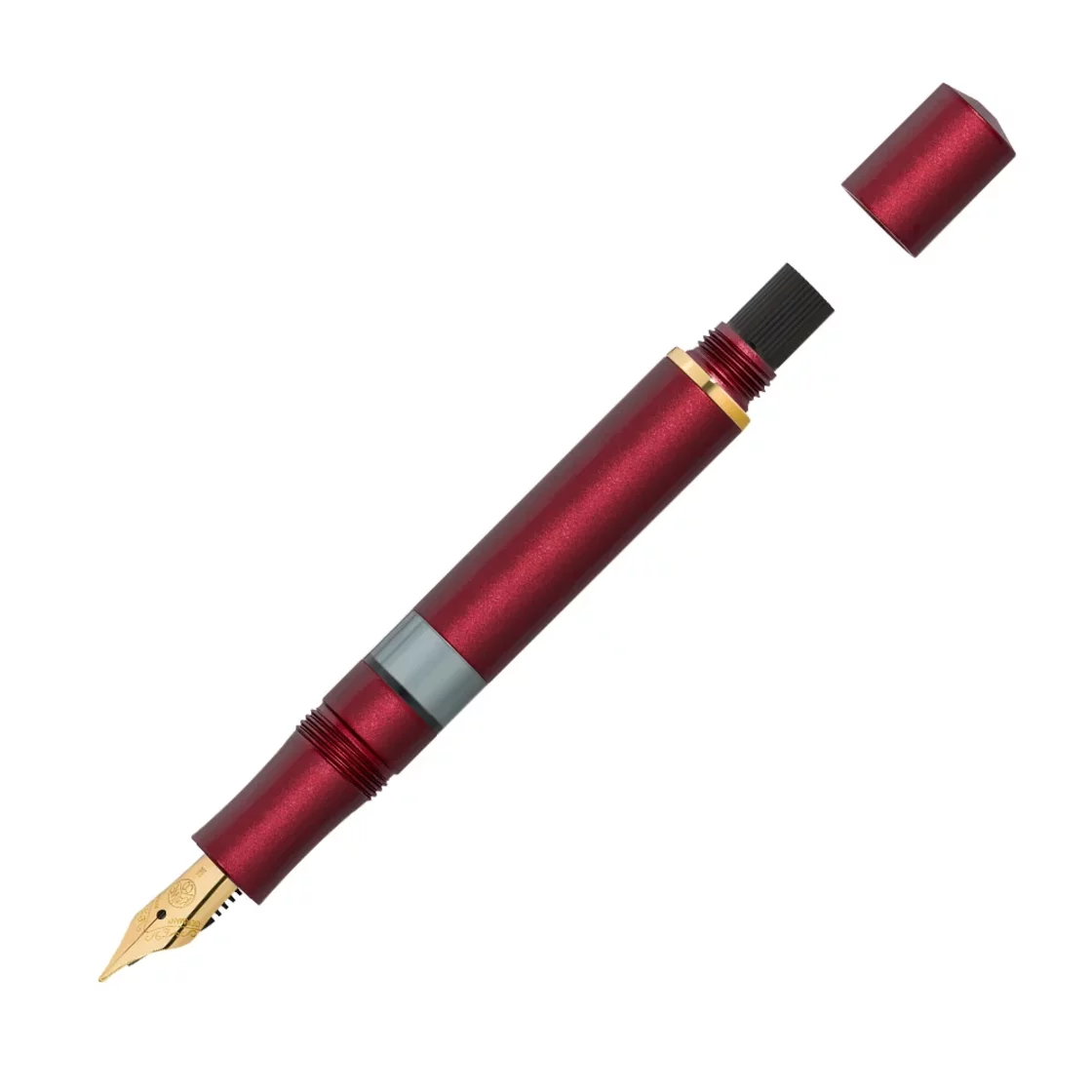 Sport AL Piston Filler Bordeaux Fountain Pen * Kaweco