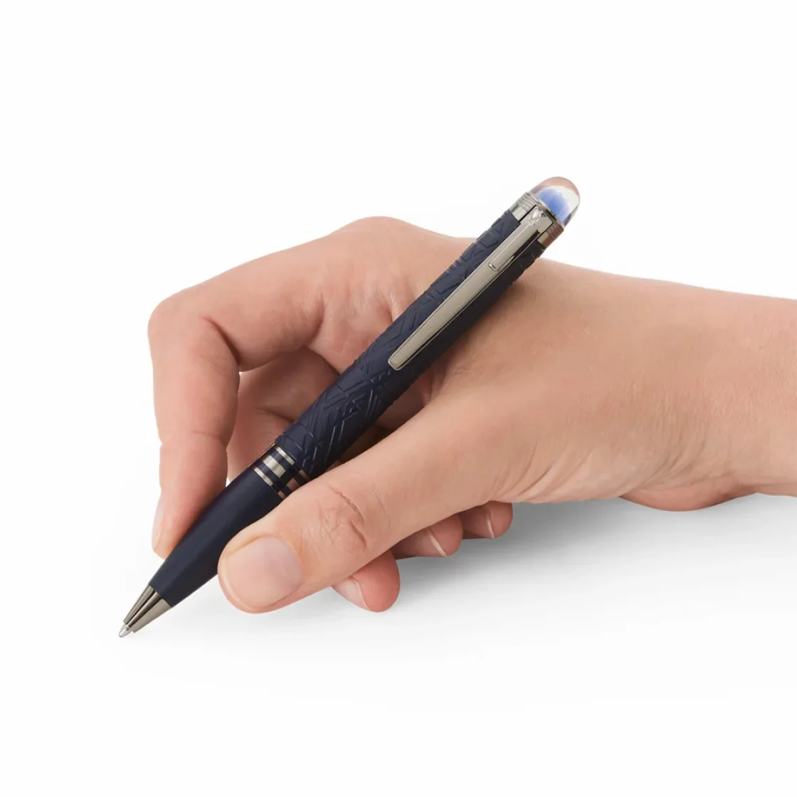 Starwalker SpaceBlue Precious Resin Ballpoint Pen * 130213 * Montblanc