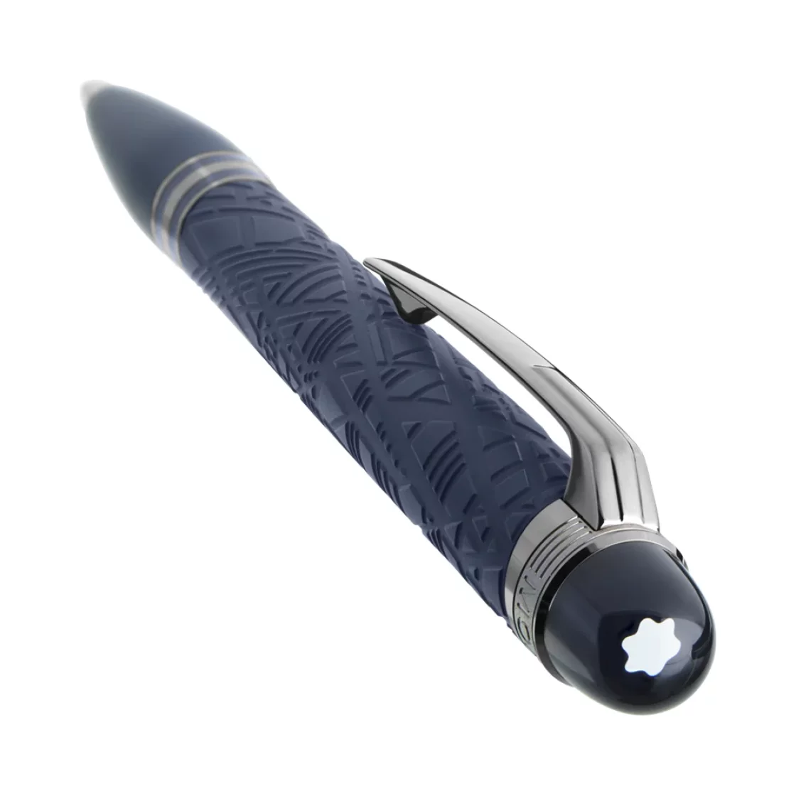 Starwalker SpaceBlue Precious Resin Ballpoint Pen * 130213 * Montblanc