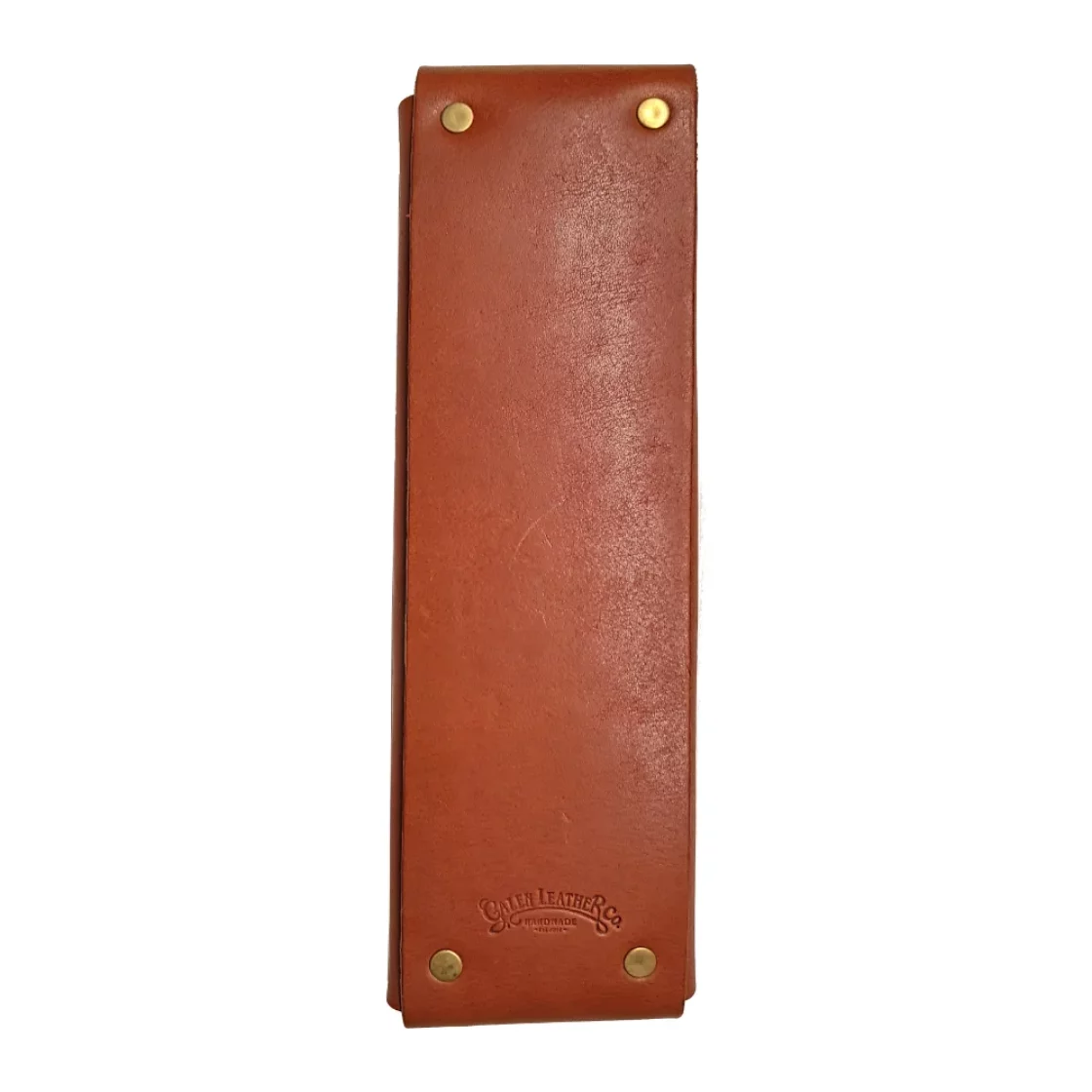 The Charcoal Leather Pencil Case Brown * Galen Leather