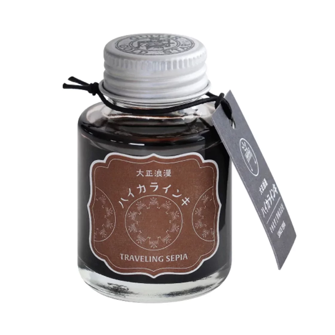 Travelling Sepia Teranishi Guitar Taisho Roman Haikara Ink * Teranishi Chemical Industry