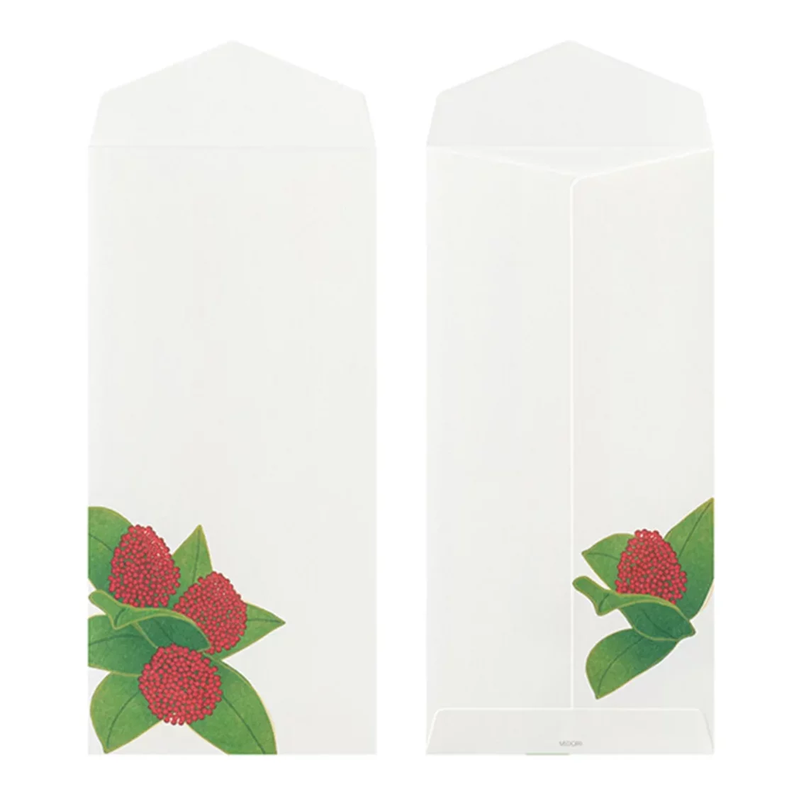 75.2 Red Winter Envelopes * Midori