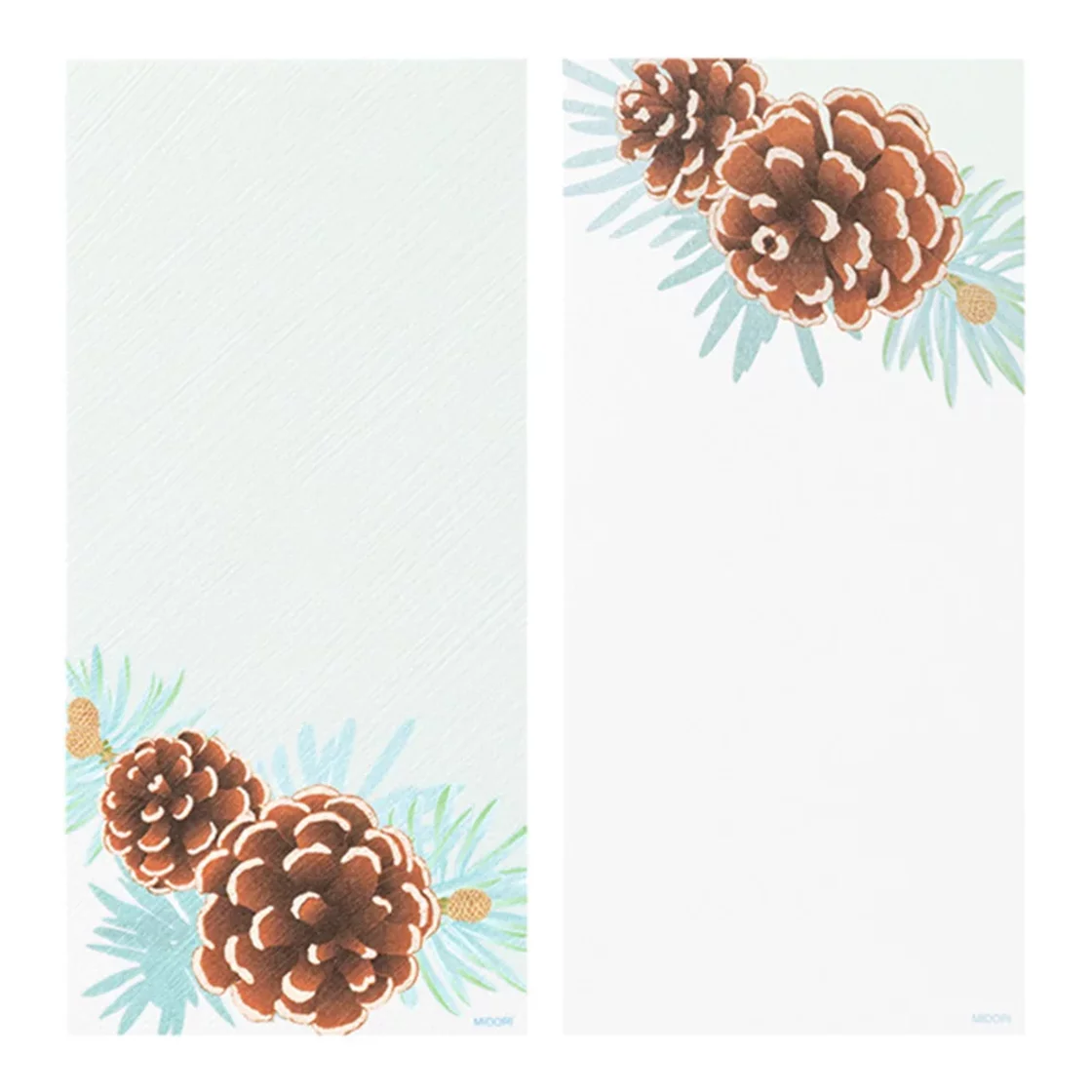 77.3 Pine Cones Message Pad * Midori