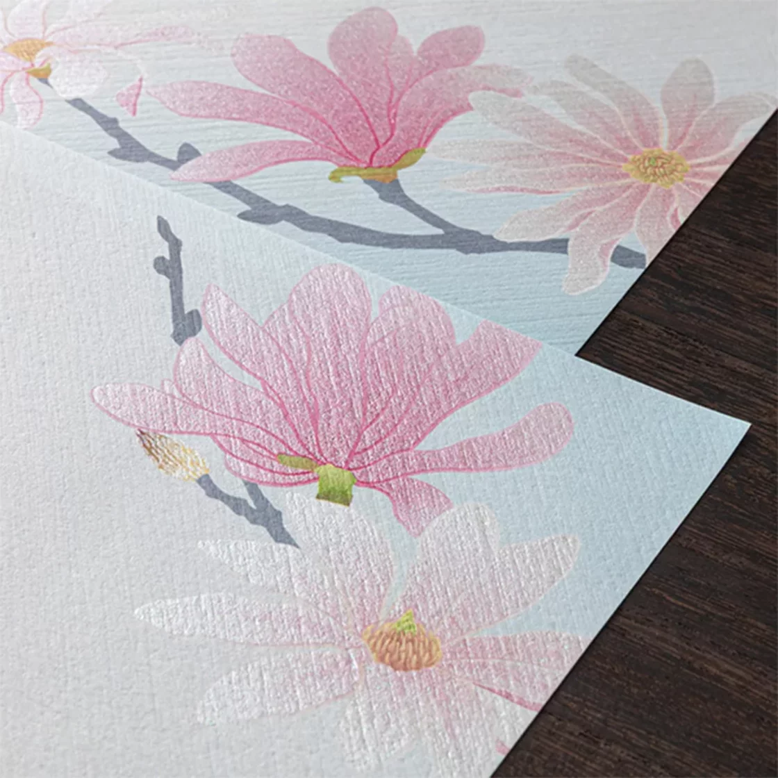 78.1 Star Magnolia Letter Paper * Midori