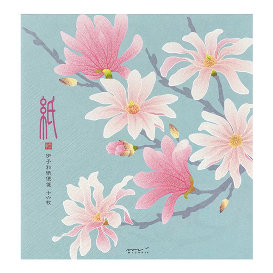 78.1 Star Magnolia Letter Paper * Midori