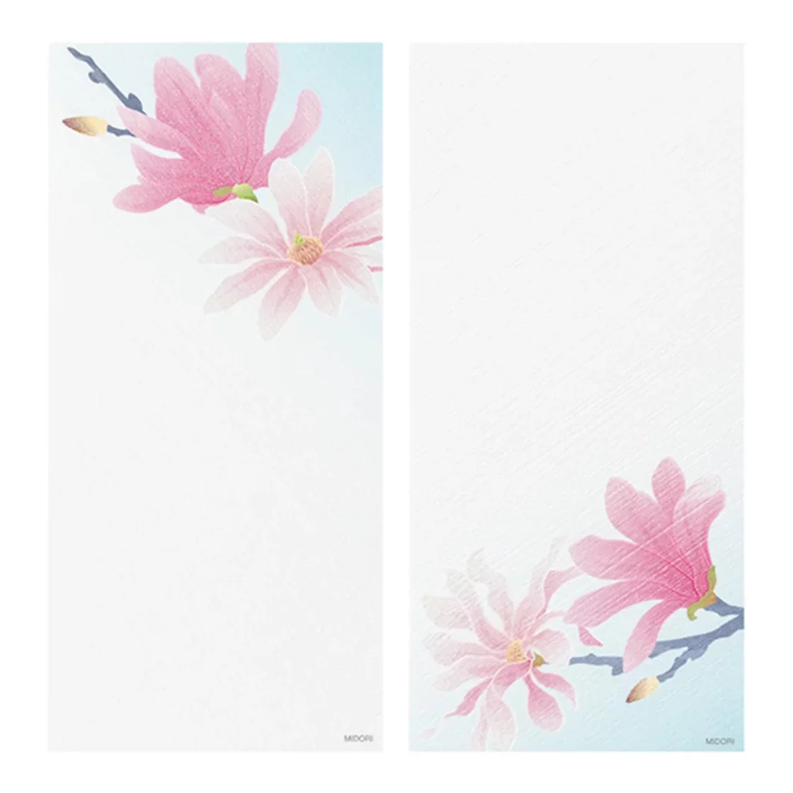78.3 Star Magnolia Message Pad * Midori