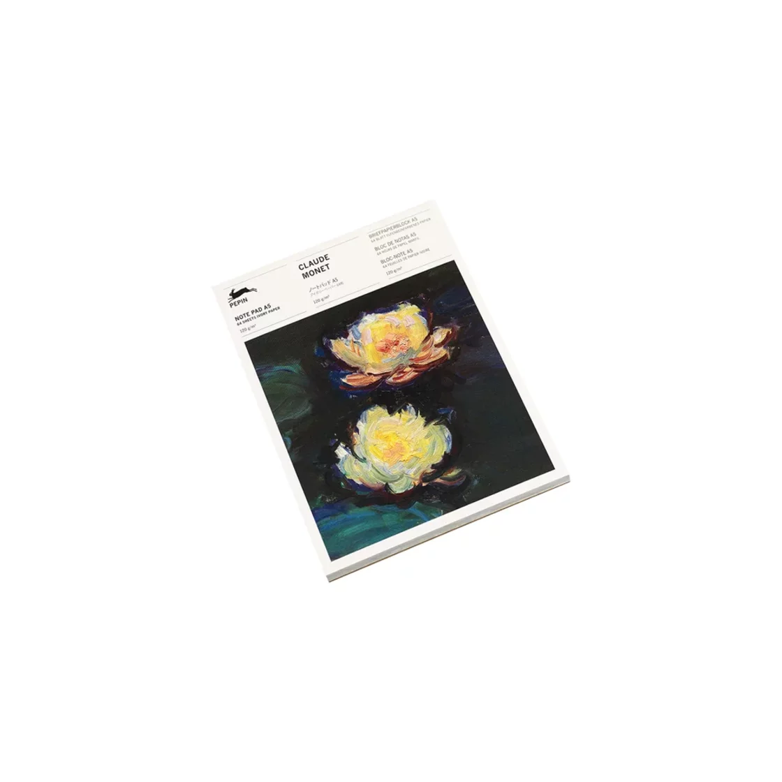 A5NP63 Claude Monet * A5 Note Pad * Pepin Press
