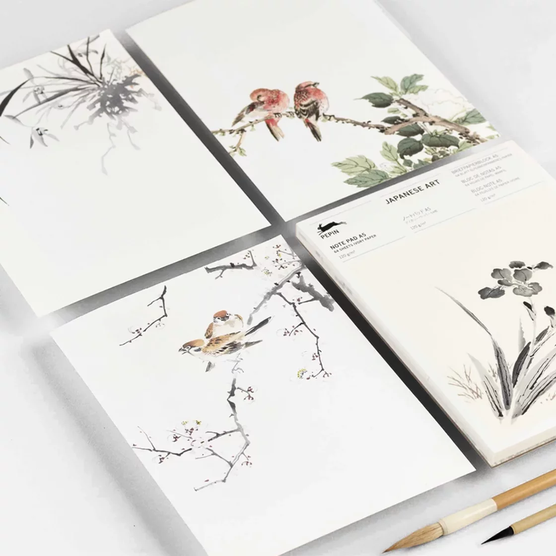 A5NP88 Japanese Art * A5 Note Pad * Pepin Press
