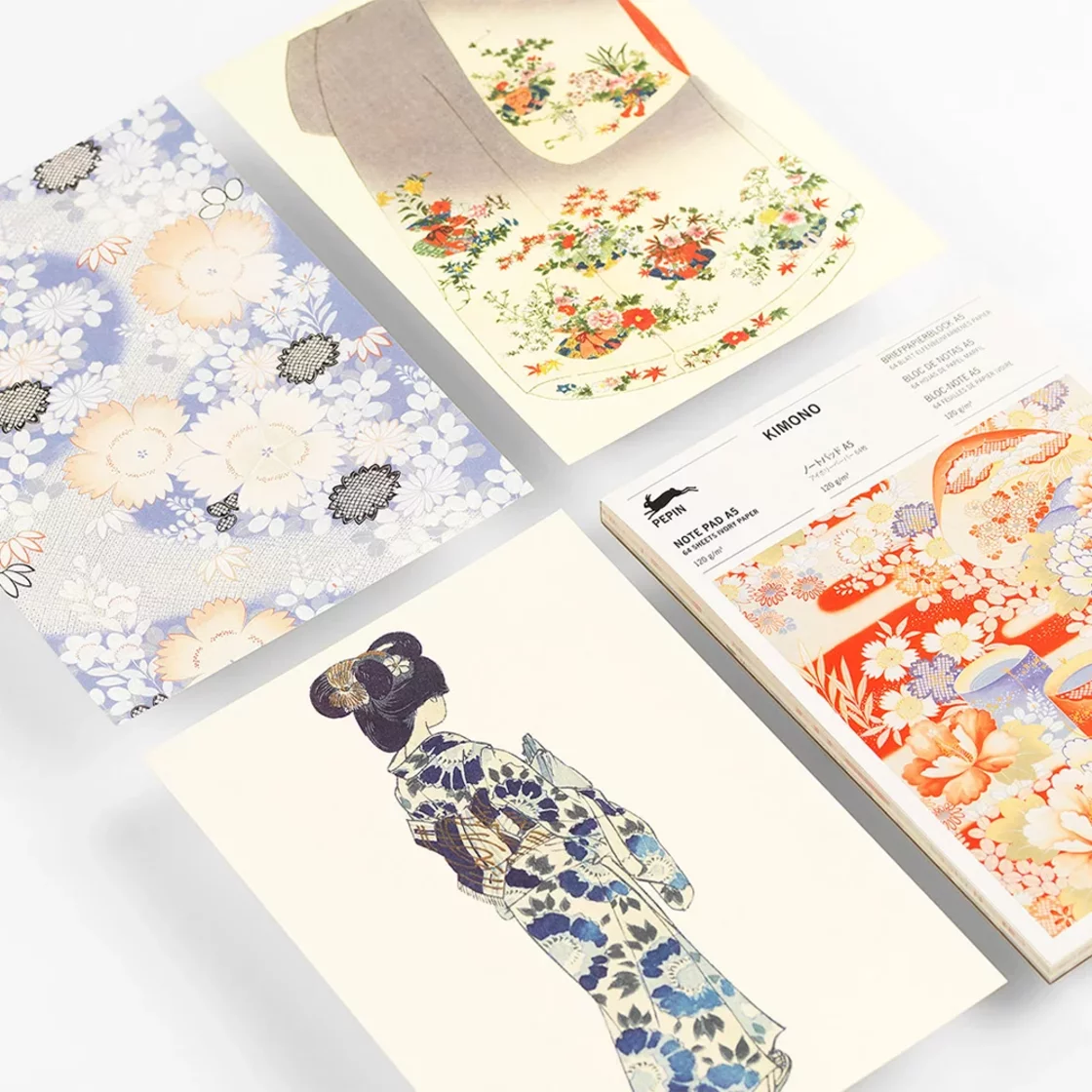 A5NP94 Kimono * A5 Note Pad * Pepin Press