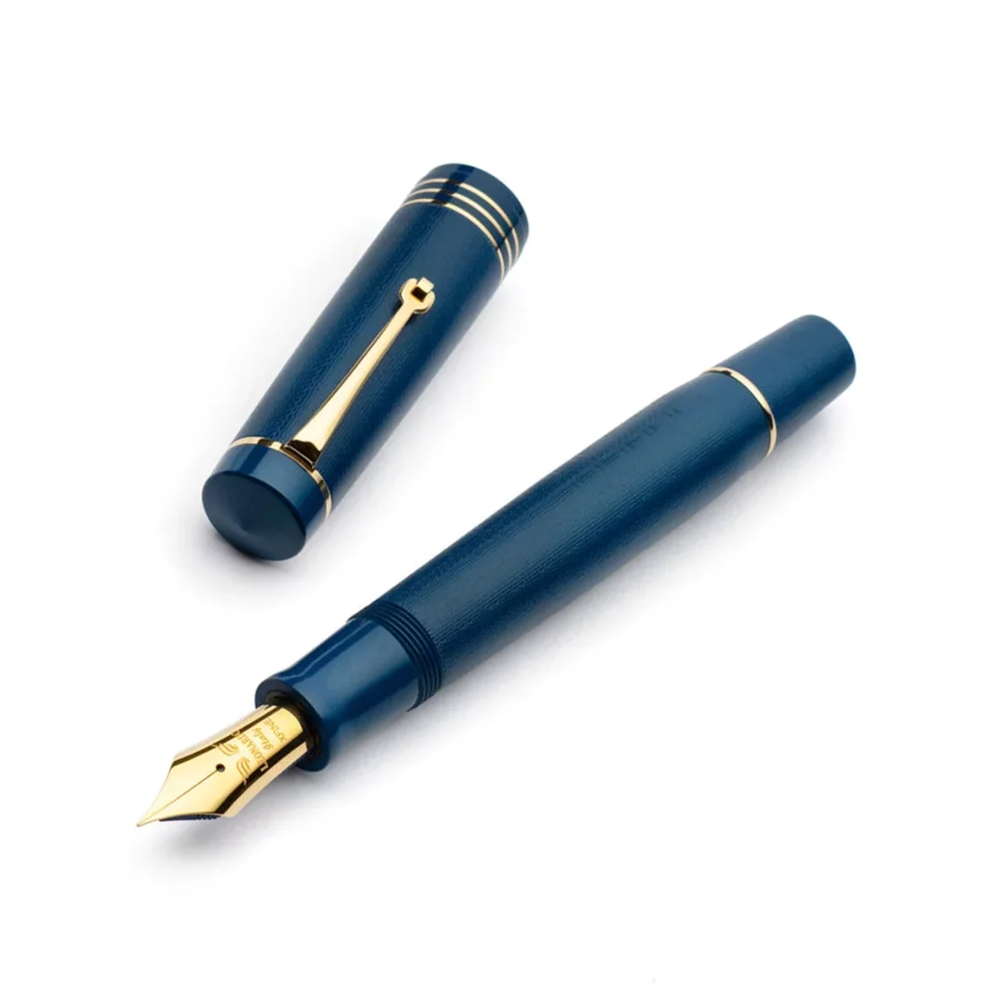Audace Art Nouveau Ebonite Blue GT #8 fountain pen * Leonardo