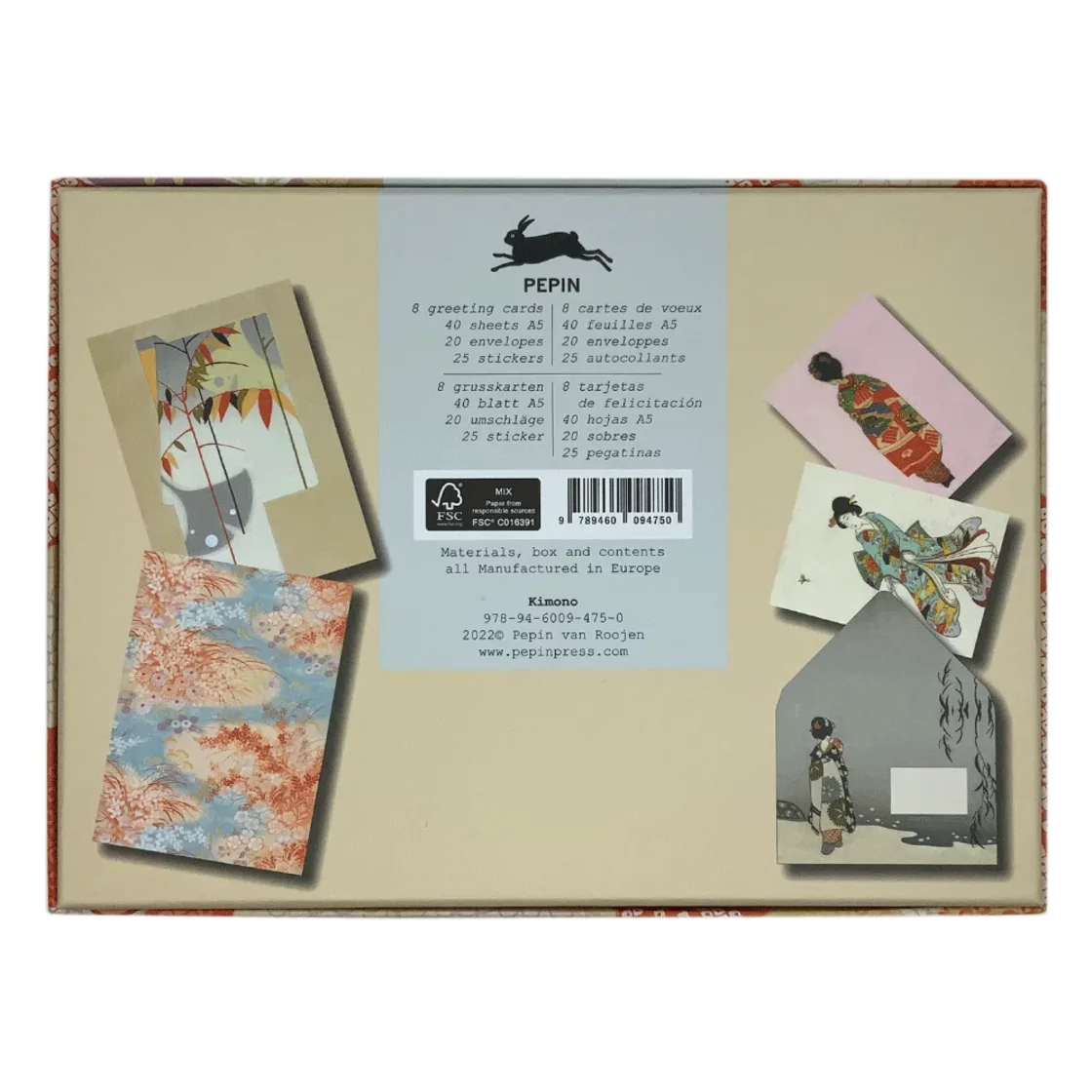 CO50 Kimono * Correspondence set * The Pepin Press